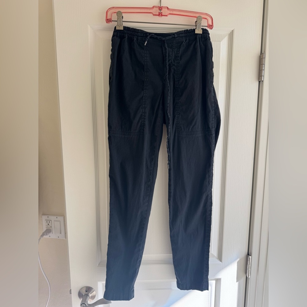 Women’s sz XS Vince  Black linen Pants